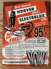 Vintage 1950's HOOVER &
