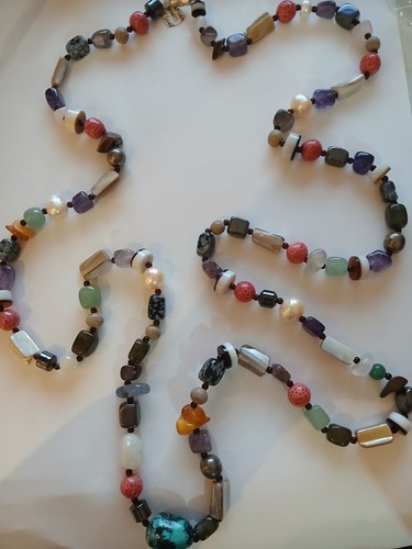 Vintage multi gemstone