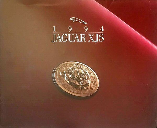 1994 jaguar xjs sales brochure - xjs,