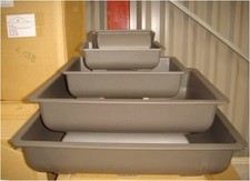 Stable plastic bonsai pots - plastic,