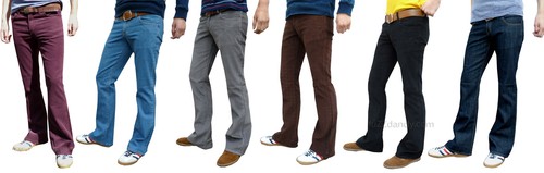 Mens bootcut corduroy denim - bootcut,