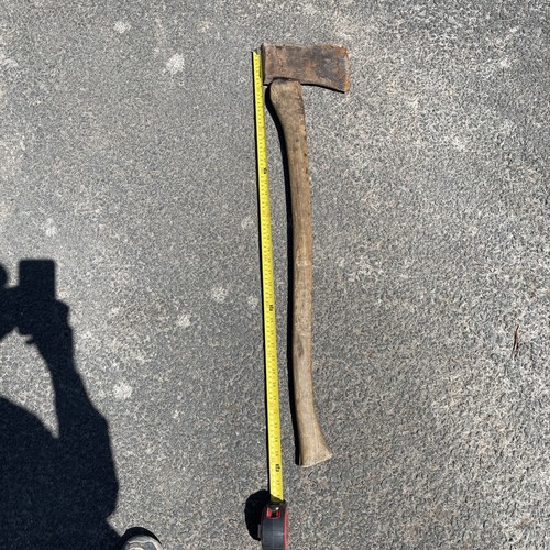 Vintage felling axe with - vintage,