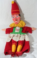 Fabulous Vintage Bryan Clarke Punch Judy Hand Puppet - Mr Punch 25" 2007 ?