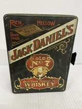 Vintage Jack Daniels Old No 7 Collectibles Tin Carlisle England 