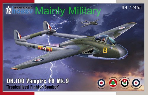 Special hobby dh 100 - special, 1/72
