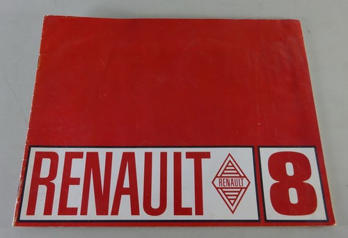 Brochure renault model - renault, 1962