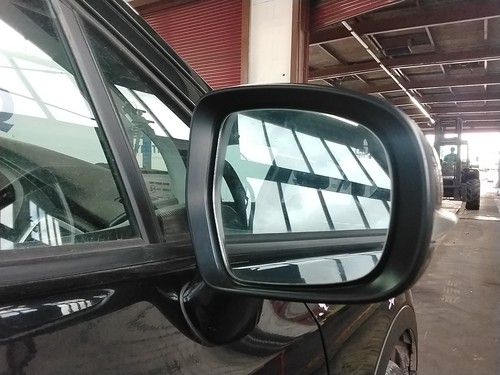 Wing mirror right black - wing,