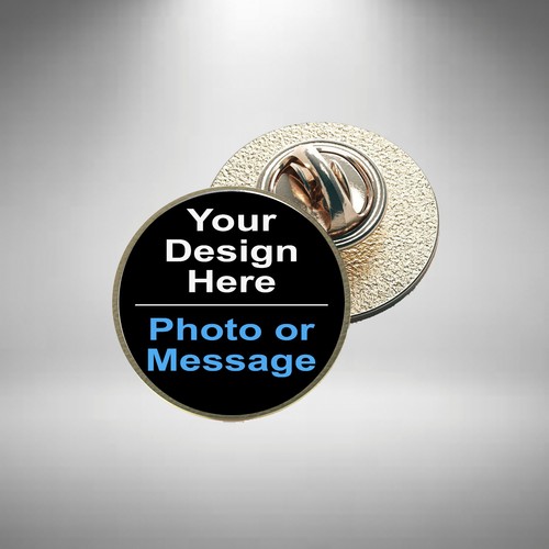 Personalised lapel pin - personalised,