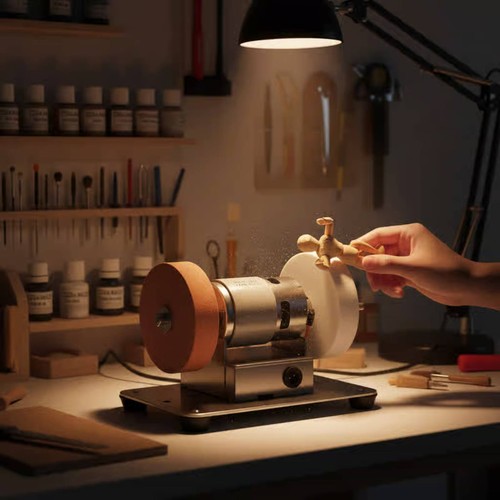 Mini electric bench grinder - bench,