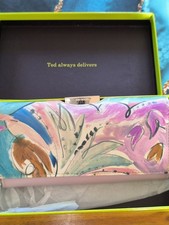 Ted Baker Pink Leather Purse Wallet.