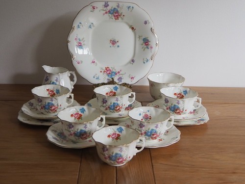 Vintage hammersley teaset - vintage,