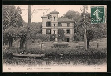 Old postcard Jouy, Villa des Chintres 