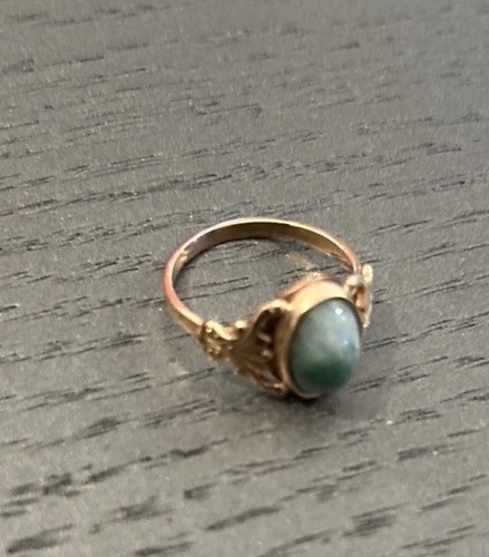 14kt russian gold ring - russian,