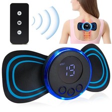 Wirelss TENS Machine for Pain Relief, with 8 Modes 19 Intensities, 4 Pads, 8 Gel