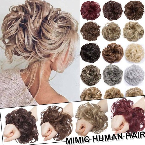 Large messy bun scrunchie hair - large,