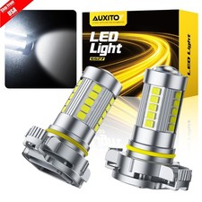 5202 LED Fog Light Kit Bulbs 6500K White for GMC Sierra 1500 2500 3500 2007-2013