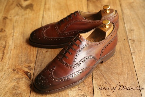 Church brown leather oxford - brown,
