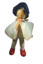 1950s Wooden Peg Doll Original
