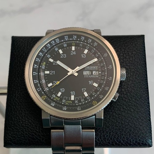 Rare titanium orient automatic - rare,