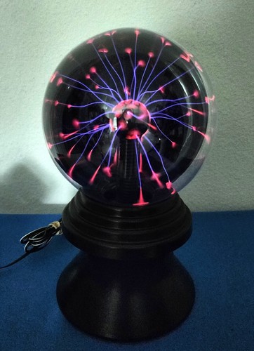 Electro ball plasma - ball, with