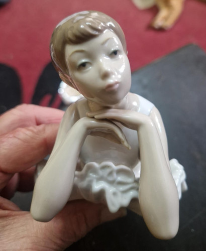 Lladro nao pensive ballerina - nao,