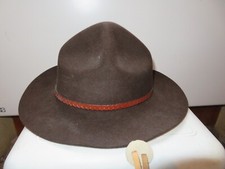 CANADIAN TYPE 4 BUMP SCOUT HAT VGC antique size 53 / 54