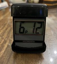 Vintage Micronta Folding Travelling Alarm Clock