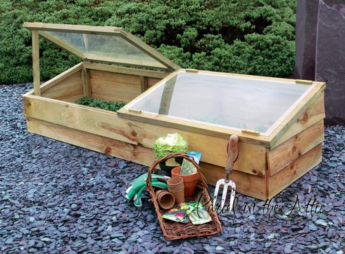 Large wooden cold - wooden, mini