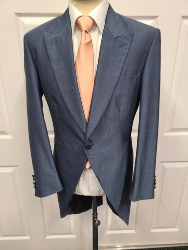 Torre steel grey tailcoat - torre,
