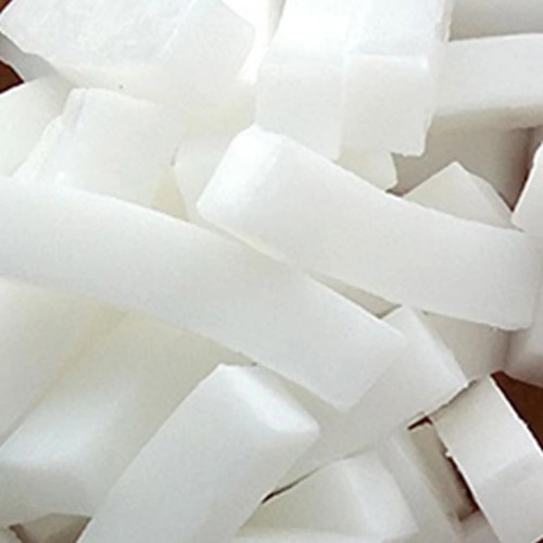 White transparent soap base - white,
