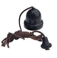 Vintage 1930s Bakelite Light Pull Switch Kerson Knot Ceramic 250v Art Deco 5a