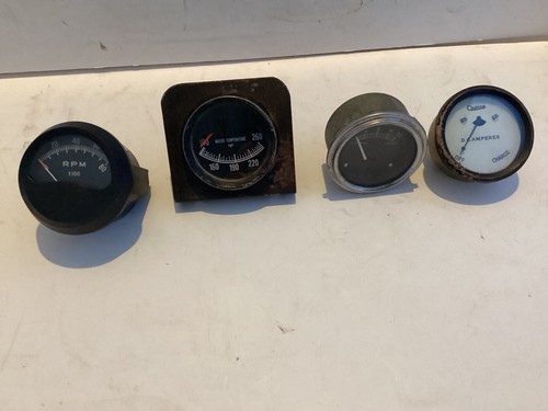 Vintage car gauges clocks - car, gauges/clocks