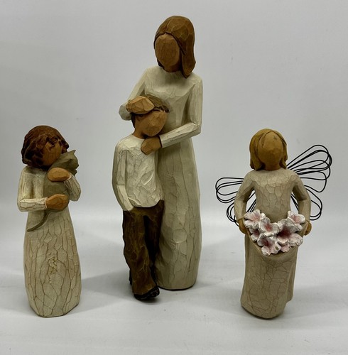Lot willow tree - tree, figures
