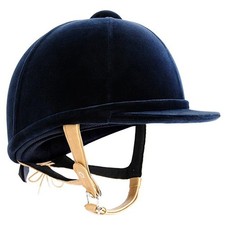 Charles Owen Showjumper XP Velvet Riding hats black, navy or grey