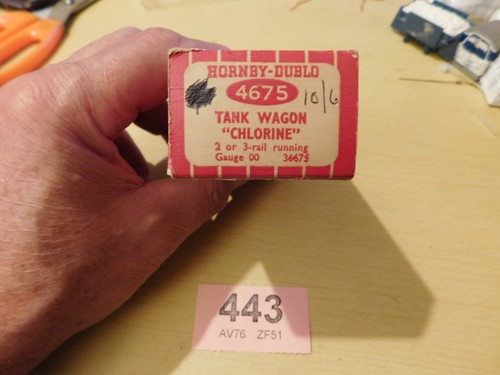 Boxed hornby dublo - dublo, chlorine