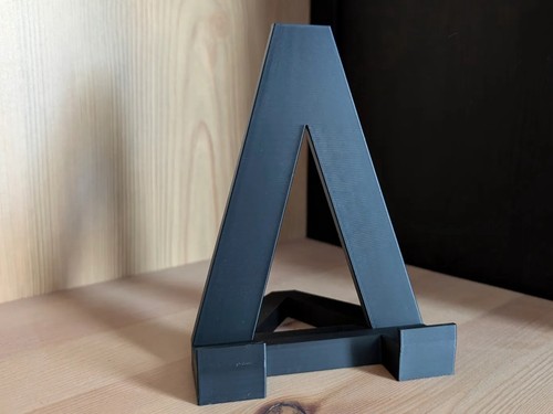 Black desktop display frame - black,