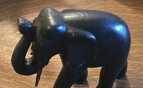 Vintage black carved - vintage,