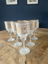 6 x Frosted Glass Wine