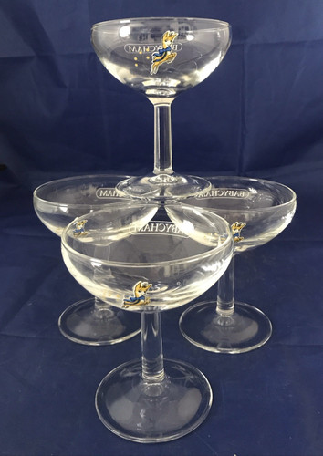 Babycham glasses deer - babycham, x