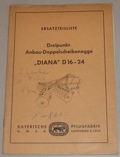 Parts Catalog Bavarian Plow