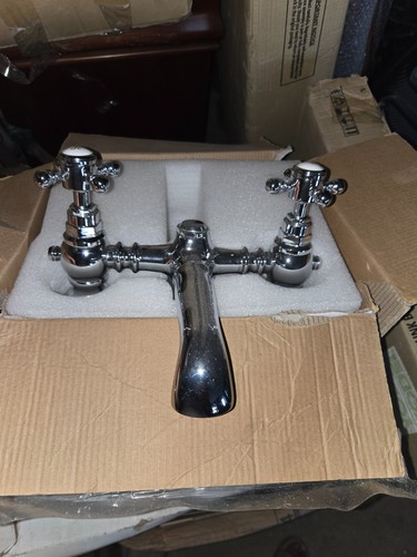 Victorian bath mixer taps - mixer,