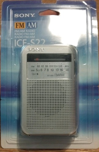 New sealed sony icf - new, am/fm