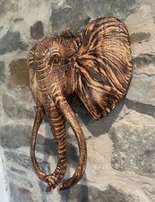 Hand Carved Wooden Elephant