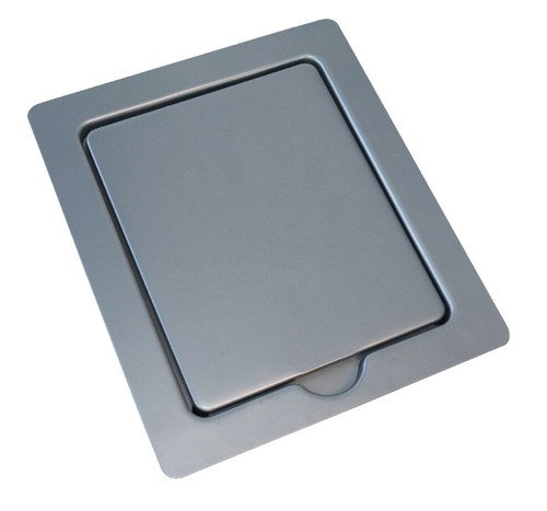 Fuel filler flap - 1, grey