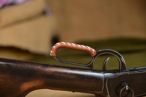 Cowhide leather lever - cowhide, wrap