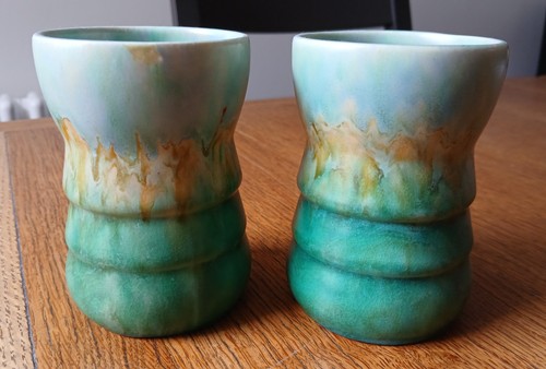 Pair beswick arran vases - arran,