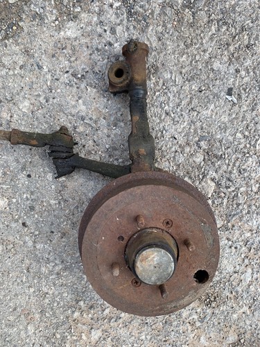 Morris minor front wheel - wheel, hub