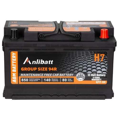 Car battery start stop - car, agm