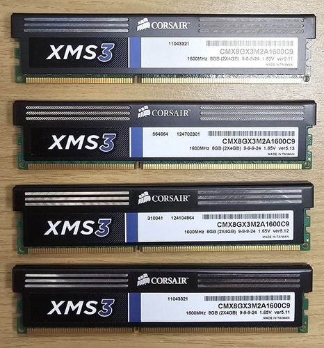 16gb corsair xms3 ddr3 - xms3,