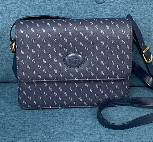 Luigi navy blue crossbody - blue,
